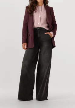 JANICE wide jeans dexter antraciet