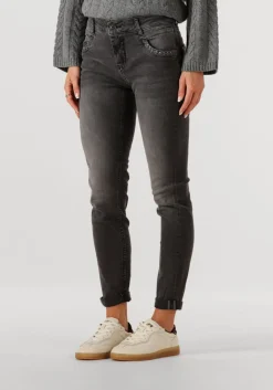 MOS MOSH slim fit jeans mmnaomi perla grigio jeans antraciet