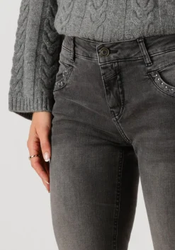 MOS MOSH slim fit jeans mmnaomi perla grigio jeans antraciet