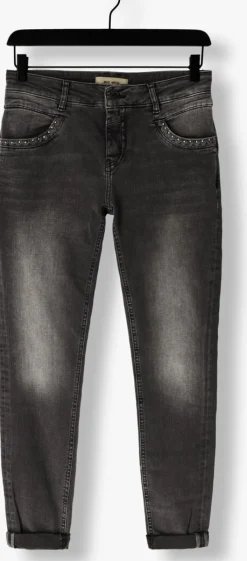 MOS MOSH slim fit jeans mmnaomi perla grigio jeans antraciet
