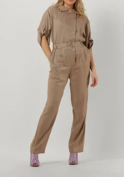 AAIKO jumpsuit nadina vis 510 beige Outlet