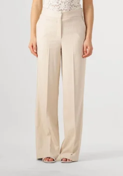 AAIKO pantalon sonja stripe vis 526 beige Outlet