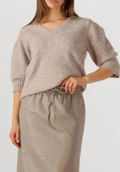 AIMEE THE LABEL trui nima beige Hot