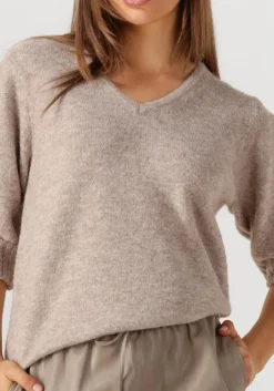 AIMEE THE LABEL trui nima beige Hot