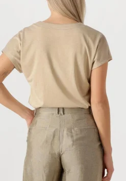 AIMEE THE LABEL t-shirt yanni2 beige New