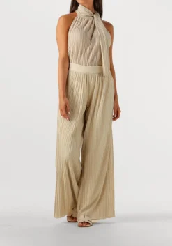 AIMEE THE LABEL wijde broek ramses beige Best