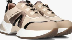 ALEXANDER SMITH lage sneakers marble beige New