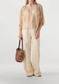 AMAYA AMSTERDAM blouses juno blouse beige Clearance