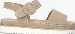 AYANA platte sandalen 11865 beige Outlet
