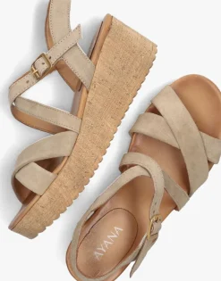 AYANA sandalen met hak 722032 beige Sale