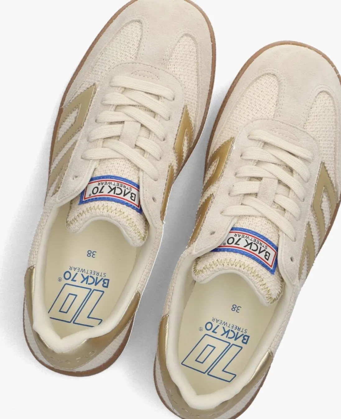 BACK70 lage sneakers ghost iuta beige Discount