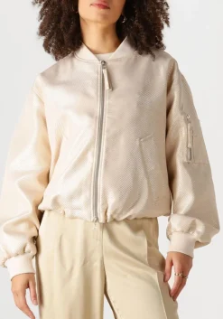 BEAUMONT jack goldie bomber jacket beige