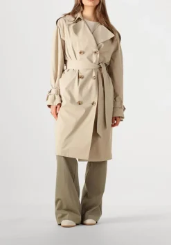 BEAUMONT trenchcoats maxy trench coat beige