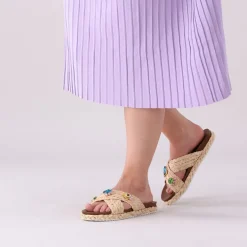 BIBI LOU slippers 889z70hg beige Hot