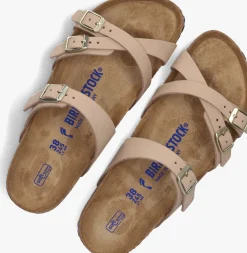 BIRKENSTOCK slippers franca beige Sale