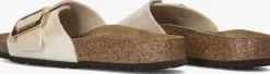 BIRKENSTOCK slippers catalina cushion buckle beige Hot