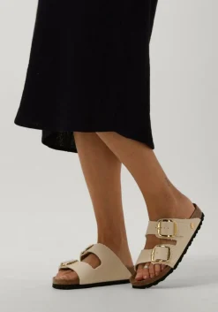 BIRKENSTOCK slippers arizona big buckle dames beige Online