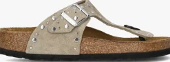 BIRKENSTOCK teenslippers gizeh rivet border beige Best