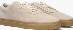 BLACKSTONE lage sneakers slate harper beige New