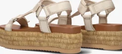 BLASZ platte sandalen cls14351 beige