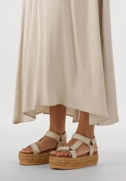 BLASZ platte sandalen cls14351 beige