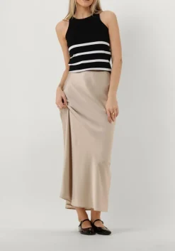 BRUUNS BAZAAR midirok joanelle skirt beige Online