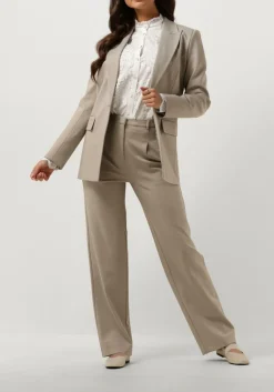 BRUUNS BAZAAR pantalon lucilay ivala pants beige New