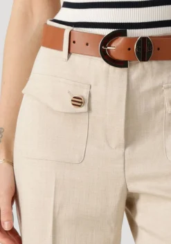 CAROLINE BISS wijde broek 1559 beige