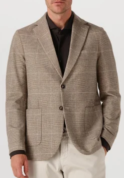 CIRCOLO colberts fleece blazer beige