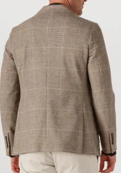 CIRCOLO colberts fleece blazer beige