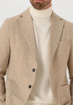 CIRCOLO colberts fleece blazer beige Sale