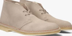 CLARKS ORIGINALS veterschoenen desert boot heren beige Clearance