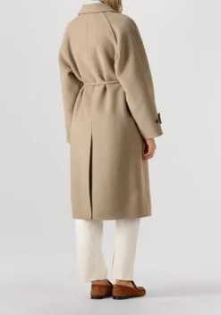 CLOSED mantel belted coat beige