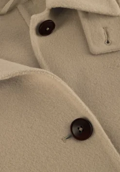 CLOSED mantel belted coat beige