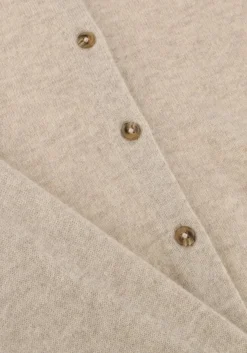 CLOSED trui cardigan with collar beige New