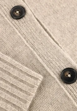 CLOSED trui rollneck cardigan beige Clearance