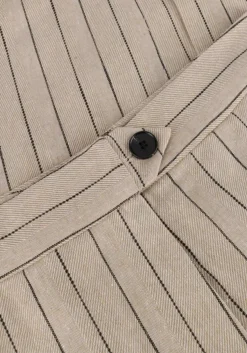 CO'COUTURE midirok linen pin pencil skirt beige