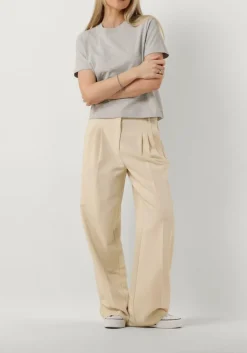 CO'COUTURE pantalon vola pleated long pant beige Sale