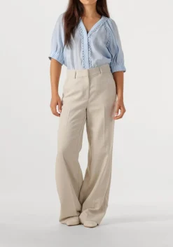 CO'COUTURE pantalon lisacc linnen ll pant beige