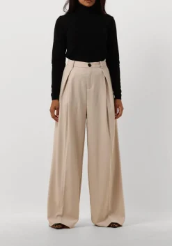 CO'COUTURE pantalon nancy pleat pants beige Online