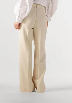 CO'COUTURE pantalon new volacc wide long pant beige