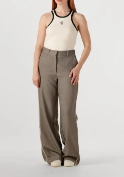 CO'COUTURE pantalon nanacc piping wide ll pant beige Outlet