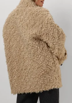 CO'COUTURE teddy jas teddy mix jacket beige Discount