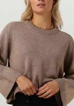 CO'COUTURE trui maja crop o knit beige Hot