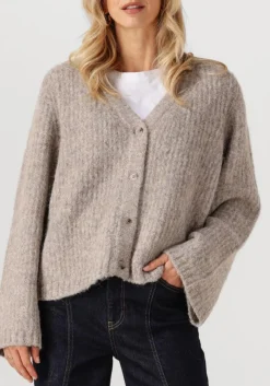 CO'COUTURE vest charlie v cardigan beige New