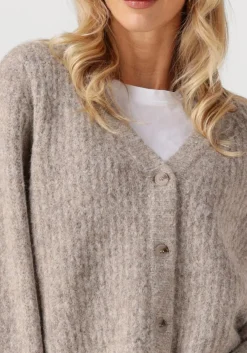 CO'COUTURE vest charlie v cardigan beige New