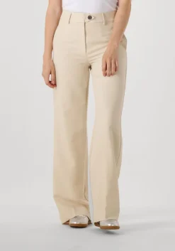CO'COUTURE wijde broek vola long wide pant beige Sale