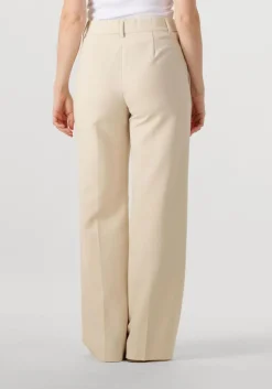 CO'COUTURE wijde broek vola long wide pant beige Sale