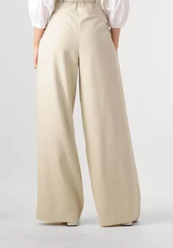 CO'COUTURE wijde broek nanacc pleat ll pant beige New