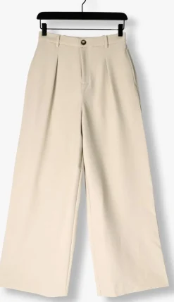 CO'COUTURE wijde broek nanacc pleat ll pant beige New